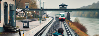Korridorsanierung Rechter Rhein: Deutsche Bahn beschleunigt Planung mit Drohnen, Georadar und Rucksack-Scannern