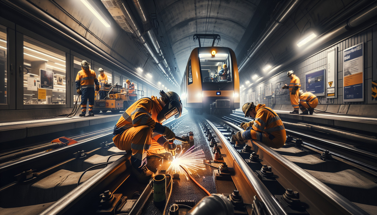 Stammstrecke am Wochenende dicht: Hunderte Arbeiter bringen S-Bahn wieder in Schuss